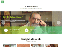 Tablet Screenshot of borgyogyaszat.com